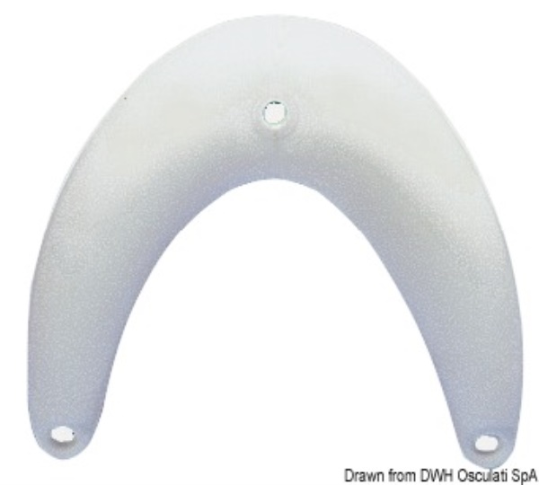 Parabordo angolare prua 35 x 33 cm - 33.513.02