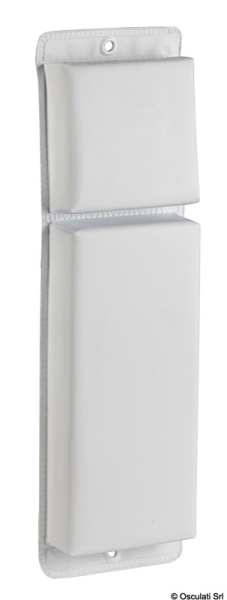 Parabordo PVC piatto 610 mm bianco - 33.515.01