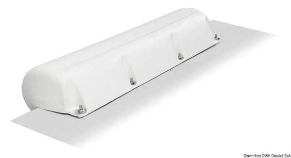 Protezione PVC bianco da pontile - 33.518.01