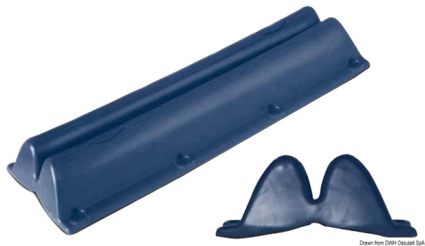 Protezione per pontile 1000 mm blu - 33.519.07