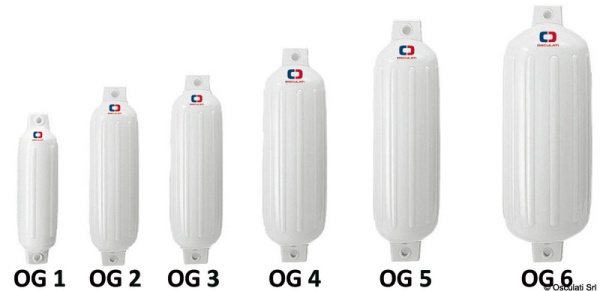 Parabordo Osculati OG2 bianco - 33.539.02