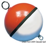 Osculati - Boa sfera bianca/rossa piena 1000 mm