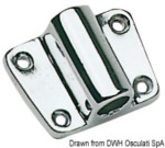 Osculati - Boccola laterale ottone cromato 12 mm