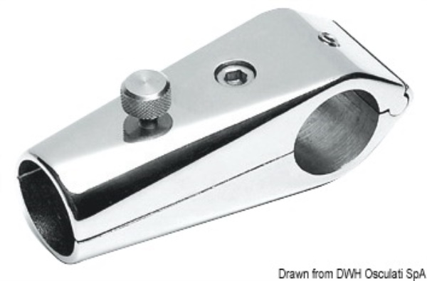 Base asta 25 mm per tubo 25 mm - 35.394.02