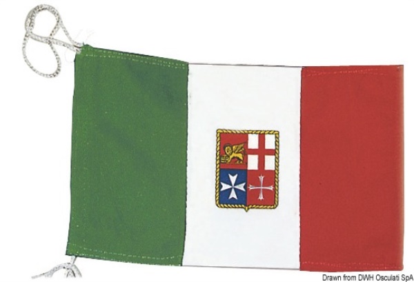 Bandiera Italia Marina Mercantile 40 x 60 cm - 35.453.03