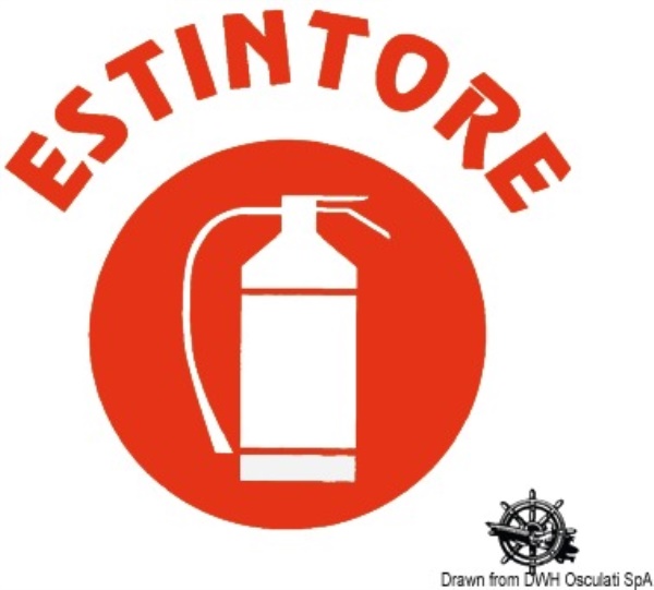 Adesivo CE estintore - 35.464.01