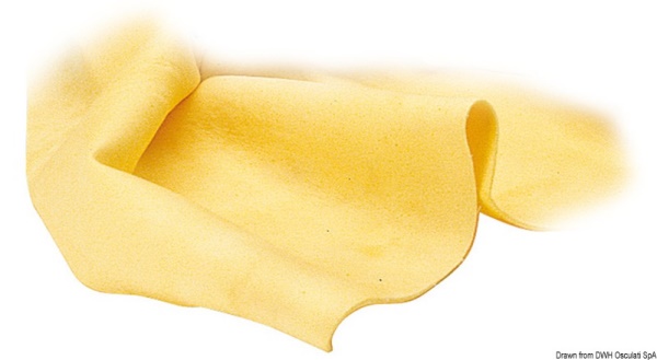 Pelle scamosciata Daino Salt misura grande - 36.215.01