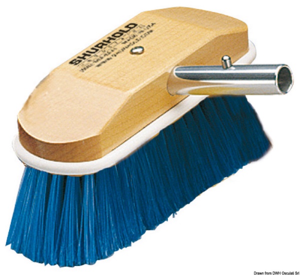 Spazzolone 8" fibre morbide blu - 36.310.00