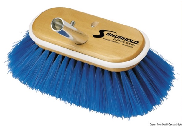 Spazzolone 6" fibre morbide blu - 36.970.00