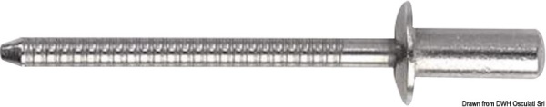Rivetti inox 4.8 x12 cf.500 - 37.220.12
