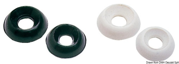 Orlo sottovite bianco 5 mm - 37.322.05BI