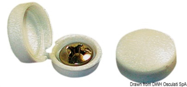 Orli sottovite Shure Caps bianchi - 37.339.01