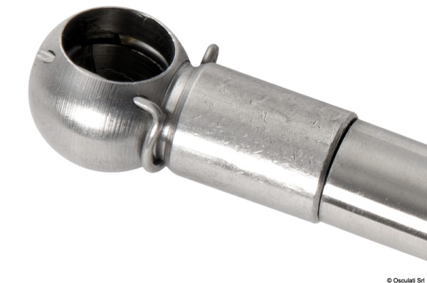 Testina inox sfera 10 mm - 38.020.25
