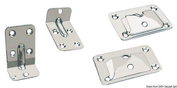 Serie mensole in acciaio inox - 38.026.00