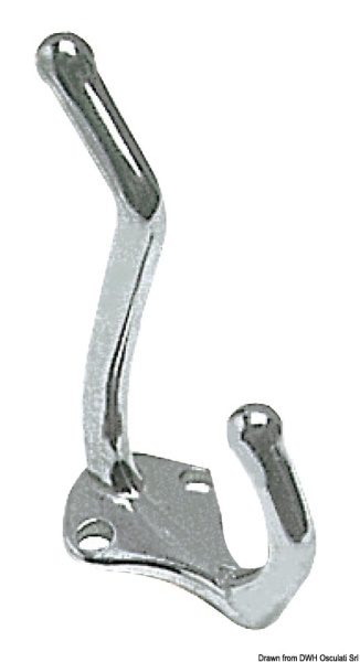 Appendiabito inox 40x26x70 mm - 38.031.31