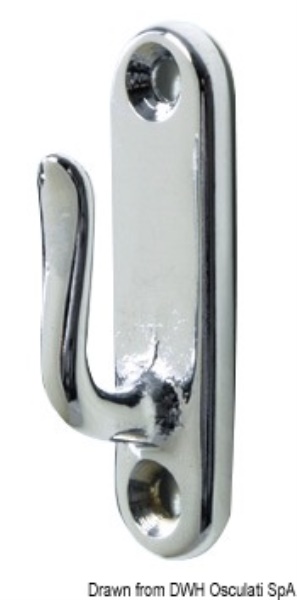 Gancetto inox 55 mm - 38.102.10
