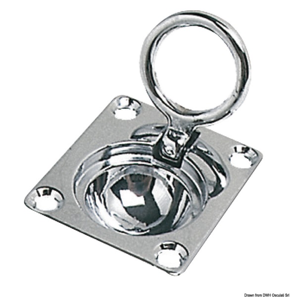 Maniglia per antine ottone cromato - 38.107.50