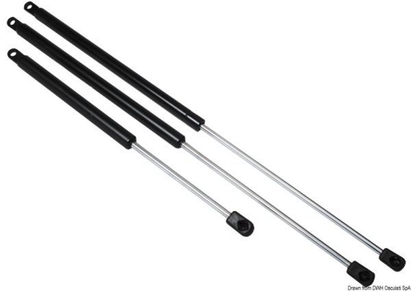 Molla gas occhio-sfera 38 kg 550 mm - 38.118.99