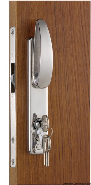 Serratura porte scorrevoli maniglie Smart - 38.128.24