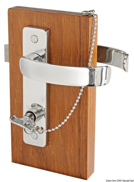 Maniglie con mostrine Contemporary DX destra esterna + interna - 38.129.17