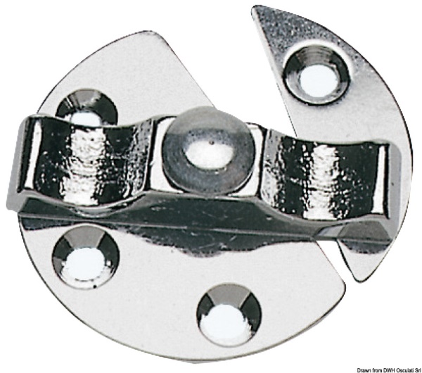 Nottolino a tavella inox 45mm - 38.145.00