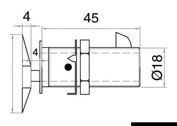 Chiusura Flush Lock ovale - 38.179.40