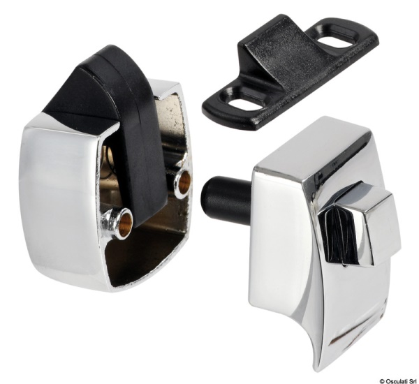 Pulsante in ottone completo di serratura - 38.193.00