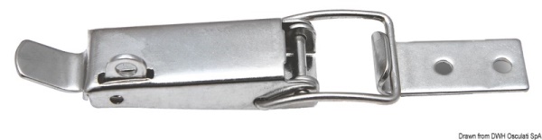 Chiusura inox a leva 102 mm - 38.203.01