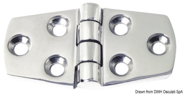 Cerniera inox mm.38x100 - 38.280.00