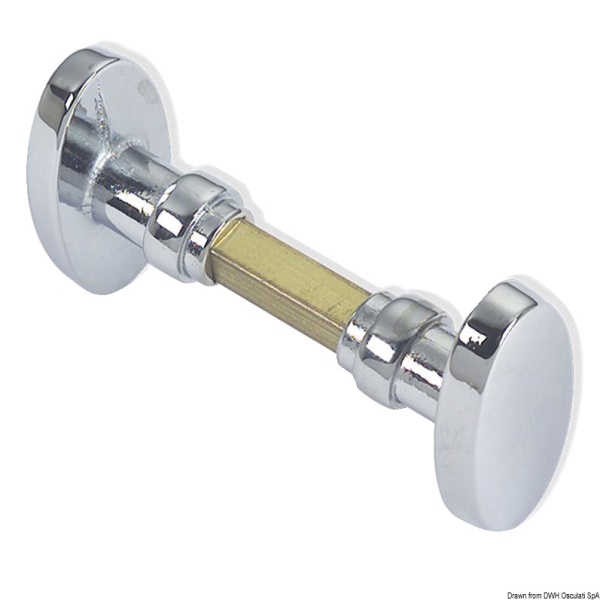 Maniglietta doppio pomolo ottone - 38.395.00