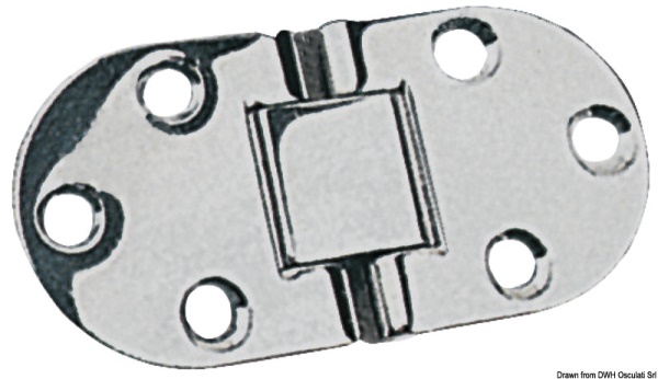 Cerniera a filo 76x38 mm - 38.460.76