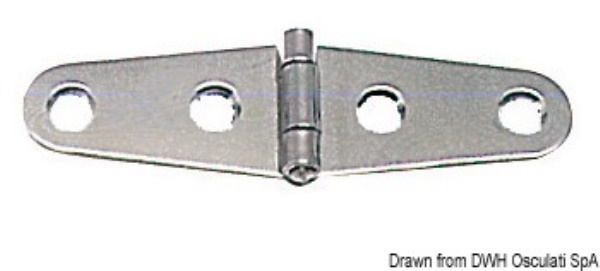 Cerniere inox 101x27 mm - 38.467.90