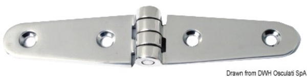 Cerniera inox ala lunga 150mm - 38.830.15