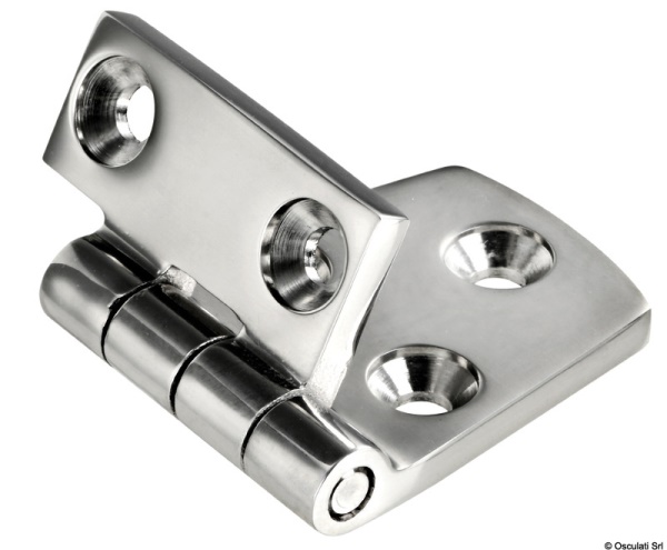 Cerniera inox mm 57x38 rovesciata - 38.831.02