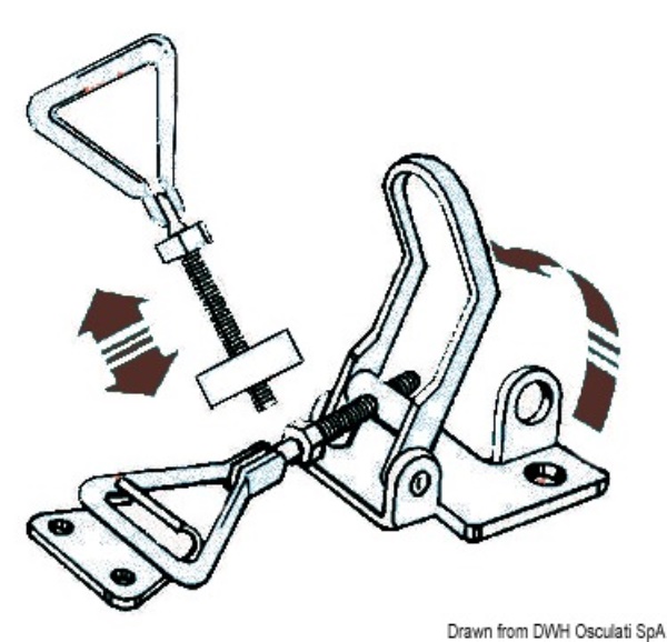 Chiusura a leva inox 123/137 - 38.904.11