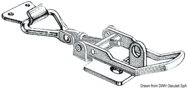 Chiusura a leva inox 100/125 - 38.904.12