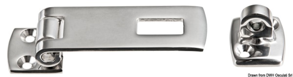 Cerniera ribalta inox 75x26 - 38.932.80