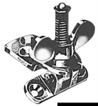 Osculati - Galletto fermaoblò ottone cromato