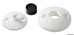 Osculati - Fermasportelli nylon+gomma, bianco