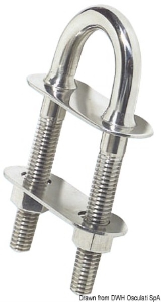 Cavallotto inox 200 x 15,8 mm - 39.127.14