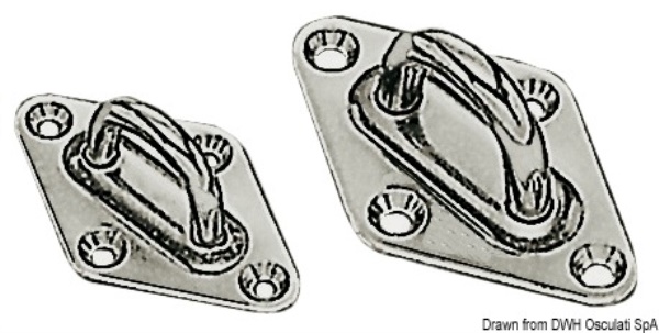 Basetta inox 40x64 mm - 39.132.06