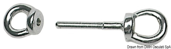 Doppio anello ot.cr. 8x80 mm - 39.170.90
