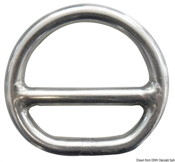 Mezzoanello barra inox 5x45 mm - 39.602.01