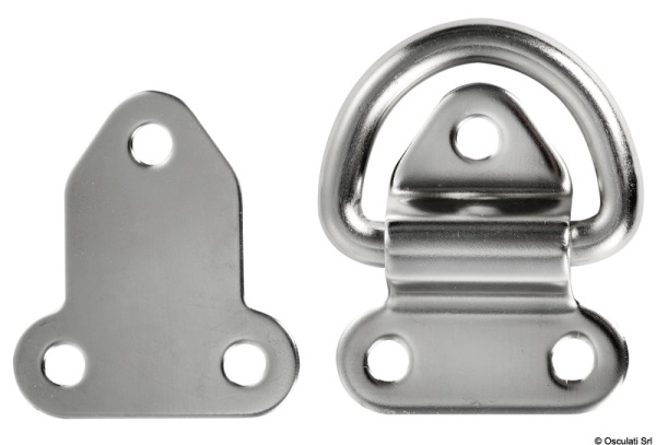 Mezzo anello abbattibile elettrolucidato 6 mm - 39.868.06