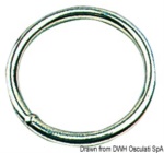 Osculati - Anello inox 8x50 mm