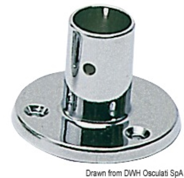 Supporto pulpito diritto 25 mm - 41.012.01