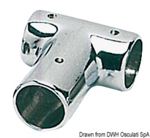 Giunto pulpito T 90° 25 mm - 41.015.01