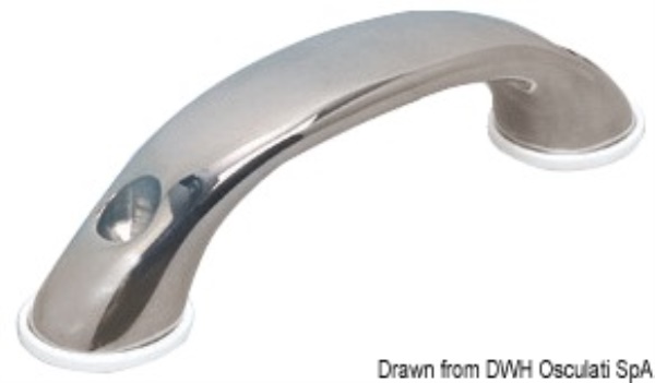 Maniglia inox mm 170 x 40 2 viti - 41.105.01