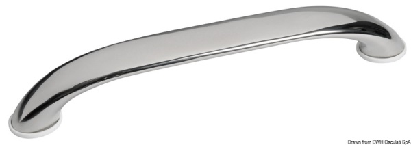 Maniglia inox mm 300 x 50 2 prigionieri - 41.106.00
