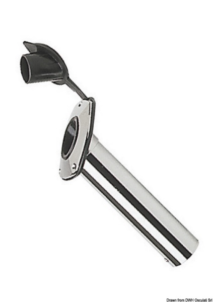 Portacanne incasso ottone cromato 42 mm - 41.168.01